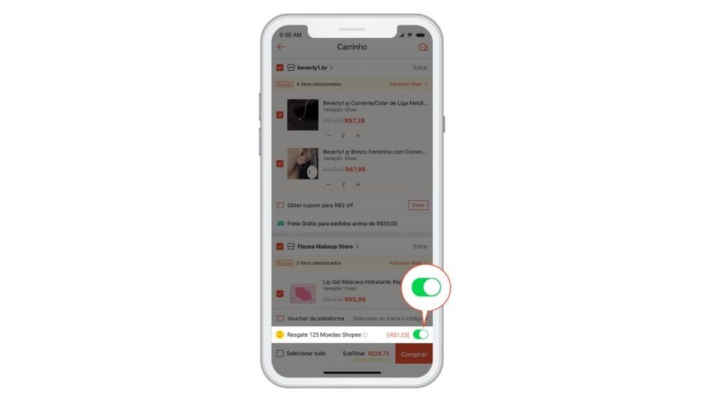 Como usar as moedas da Shopee? Veja como economizar nas suas compras